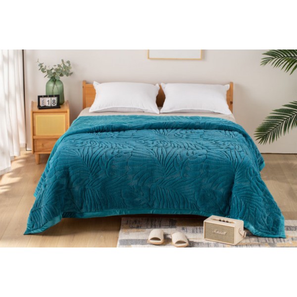 Κουβερτοπάπλωμα King Size 240x260 Lucia 3-Lake Blue