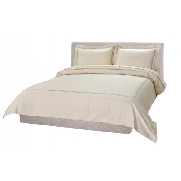 Σετ Σεντόνια King Size 270x270 Satin Embroidered Classico 1-Ivory