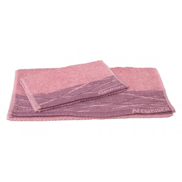 Σετ 3 Πετσέτες 30x50, 50x100, 70x140 Nefeli 3 Lilac Pink