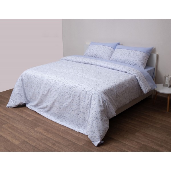 Σετ Πάπλωμα Ημίδιπλο 180x240 Νίνα Σιέλ