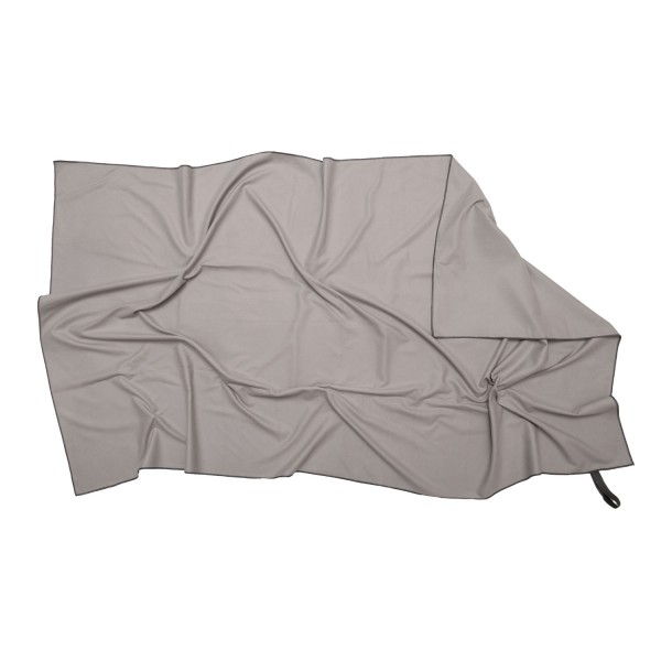 Πετσέτα Microfiber Μονόχρωμη 90x160 Γκρι