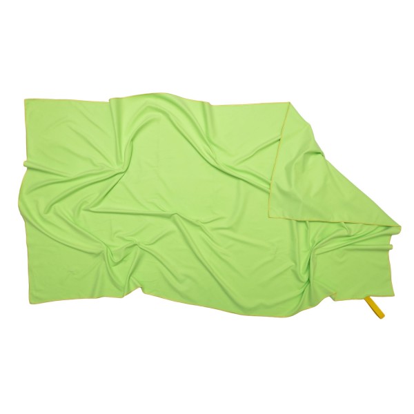 Πετσέτα Microfiber Μονόχρωμη 90x160 Λαχανί