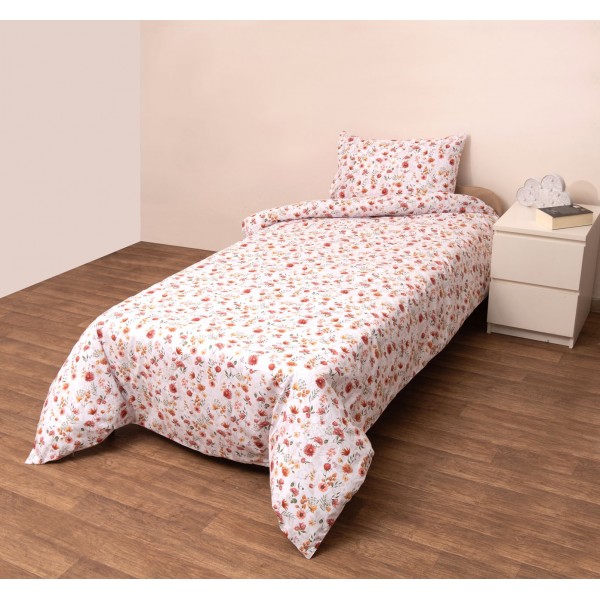 Σετ Σεντόνια Μονά Με Λάστιχο 100x200+25 Άνοιξη