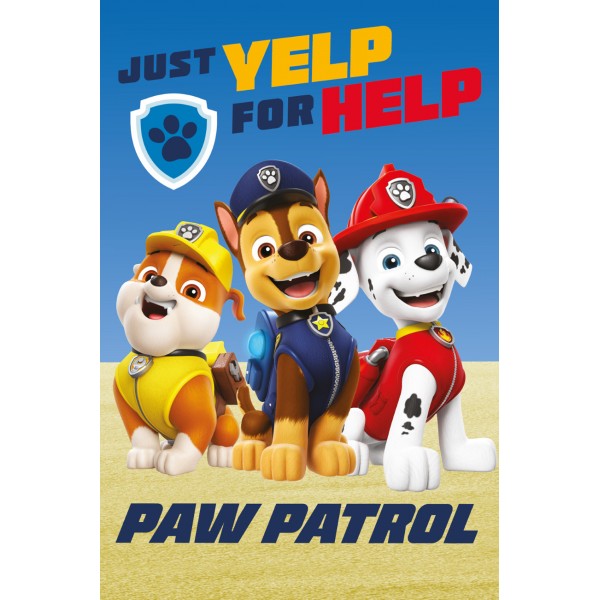 Κουβέρτα Fleece Κούνιας 100x150 Paw Patrol 12