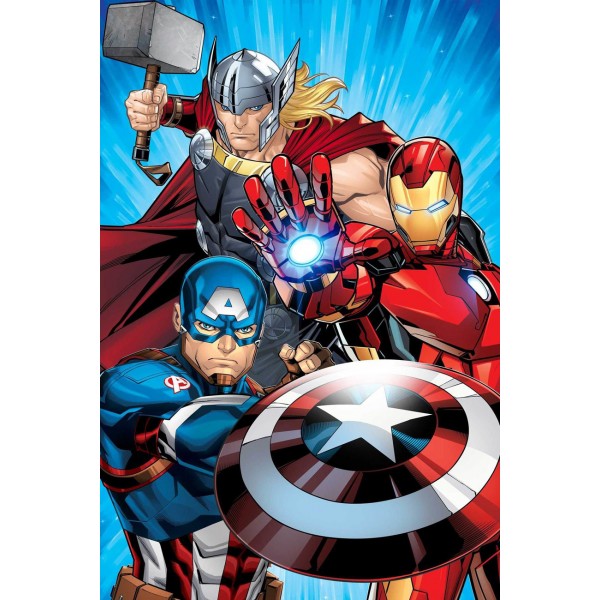 Κουβέρτα Fleece Κούνιας 100x150 Avengers 12