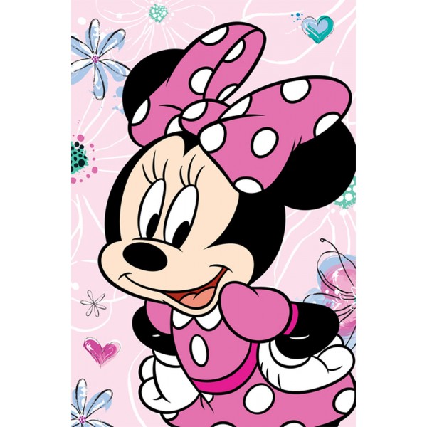 Κουβέρτα Fleece Κούνιας 100x150 Minnie 12