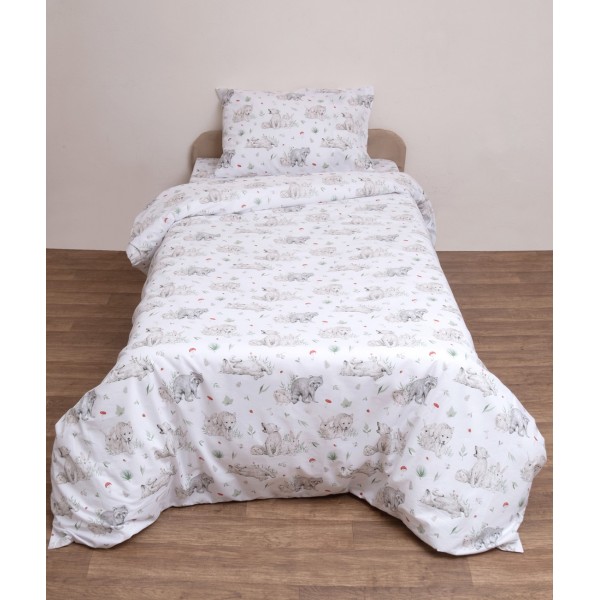 Σετ Σεντόνια Ημίδιπλα 180x275 Γουλφ