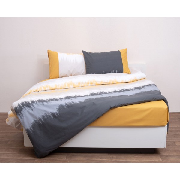 Σετ Σεντόνια Μονά με Λάστιχο 100x200+25 Βέγκας