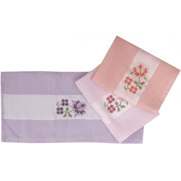 Ποτηρόπανο 40x65 Λάουρα Ροζ