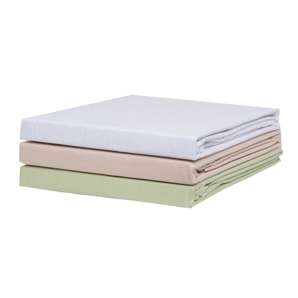 Σεντόνι Υπέρδιπλο 220x260 Basic Λευκό