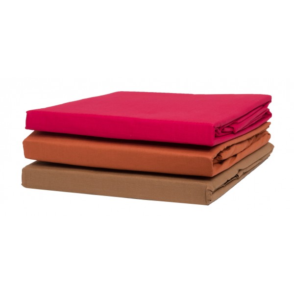 Σεντόνι Υπέρδιπλο 220x260 Basic Σοκολά