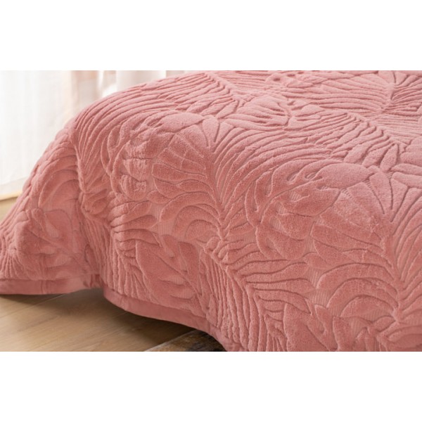 Κουβερτοπάπλωμα King Size 240x260 Lucia 2-Blush Pink