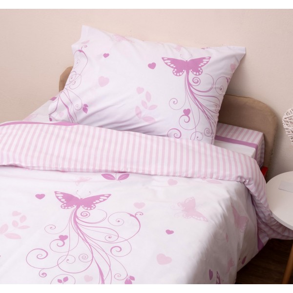 Σετ Σεντόνια Ημίδιπλα 180x275 Βαλέρια