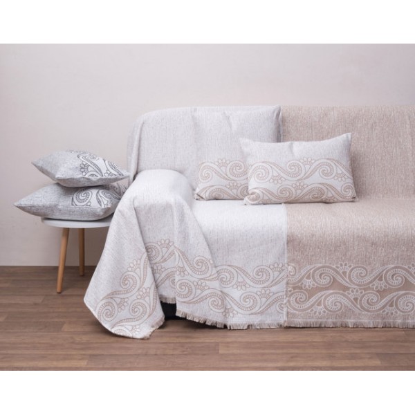 Ριχτάρι Πολυθρόνας 180x180 1572 Beige